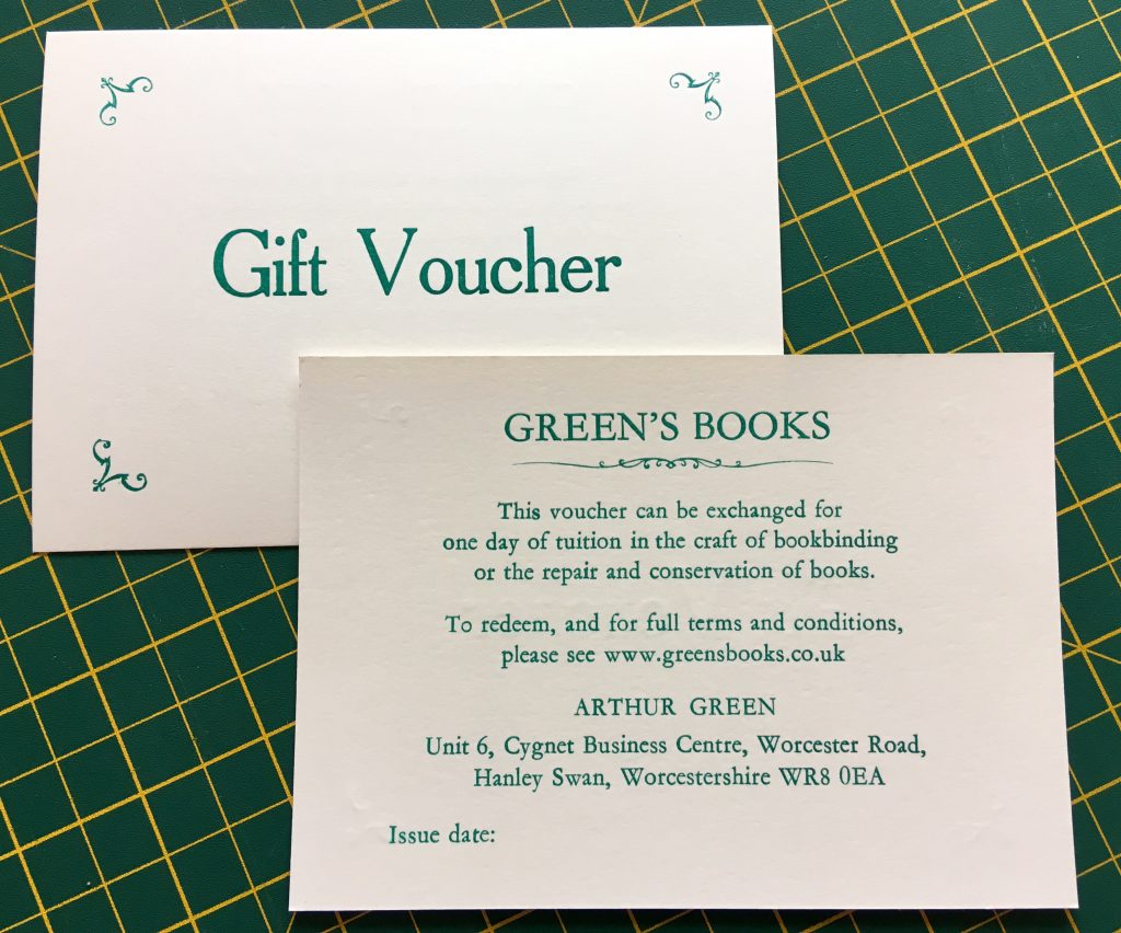 Gift Vouchers Green's Books