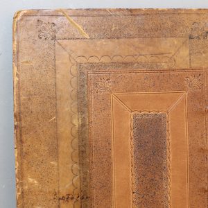 Cambridge panel leather binding